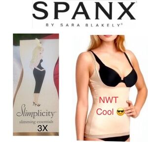 💋 SPANX Shapewear NWT Slim waist, cool 😎 fabric